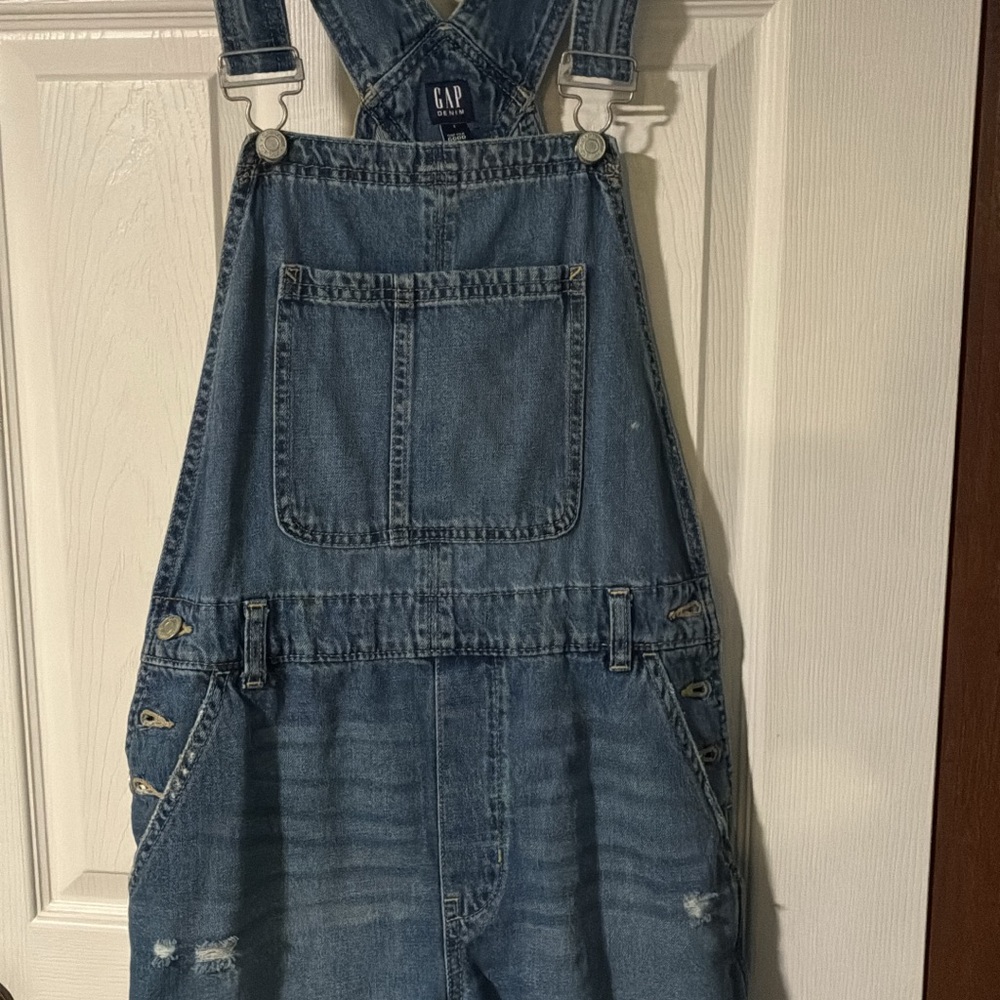 GAP Classic Blue Denim Overalls